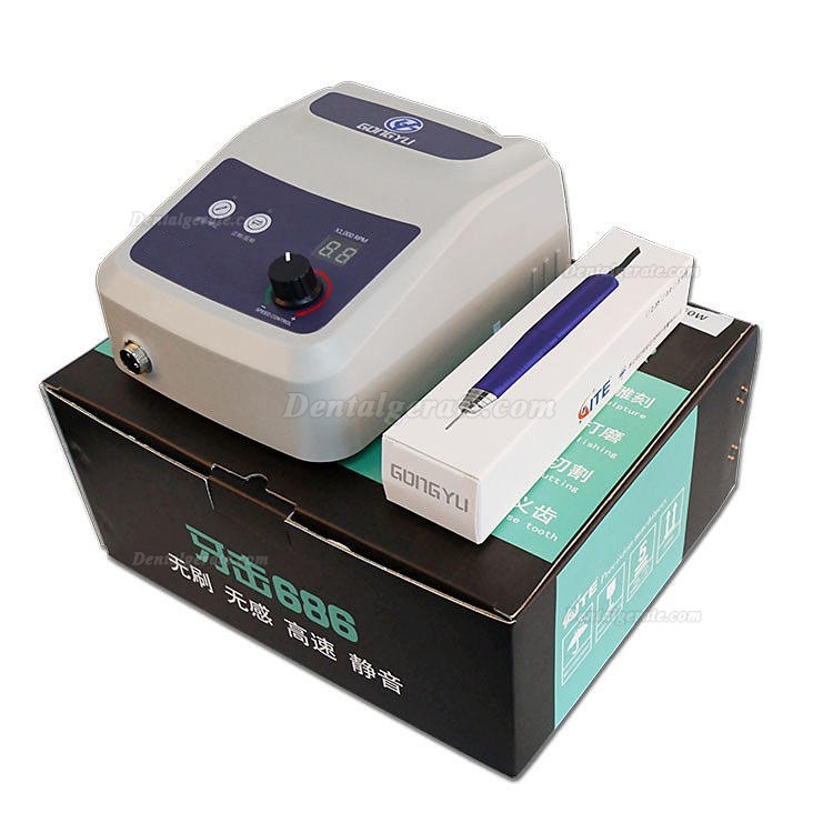 AI-TE&reg; AT-CM-41 b&uuml;rstenloser mikromotor zahntechnik mit AT-A9-handst&uuml;ck, 50.000 U/min
